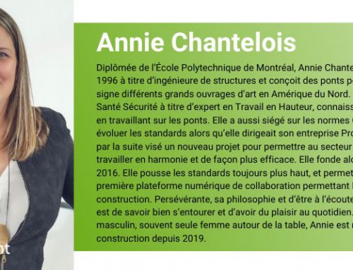 Portrait Elles reconnaissent Annie Chantelois